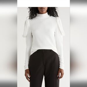 22. Rebecca Taylor Drape Mock Neck Top